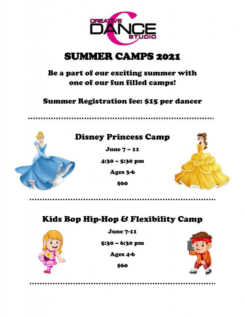 Summer Camps Creative Dance Studio